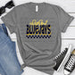 Shepherd Bluejays Navy Ath Gold Grunge-Lovie T Designs