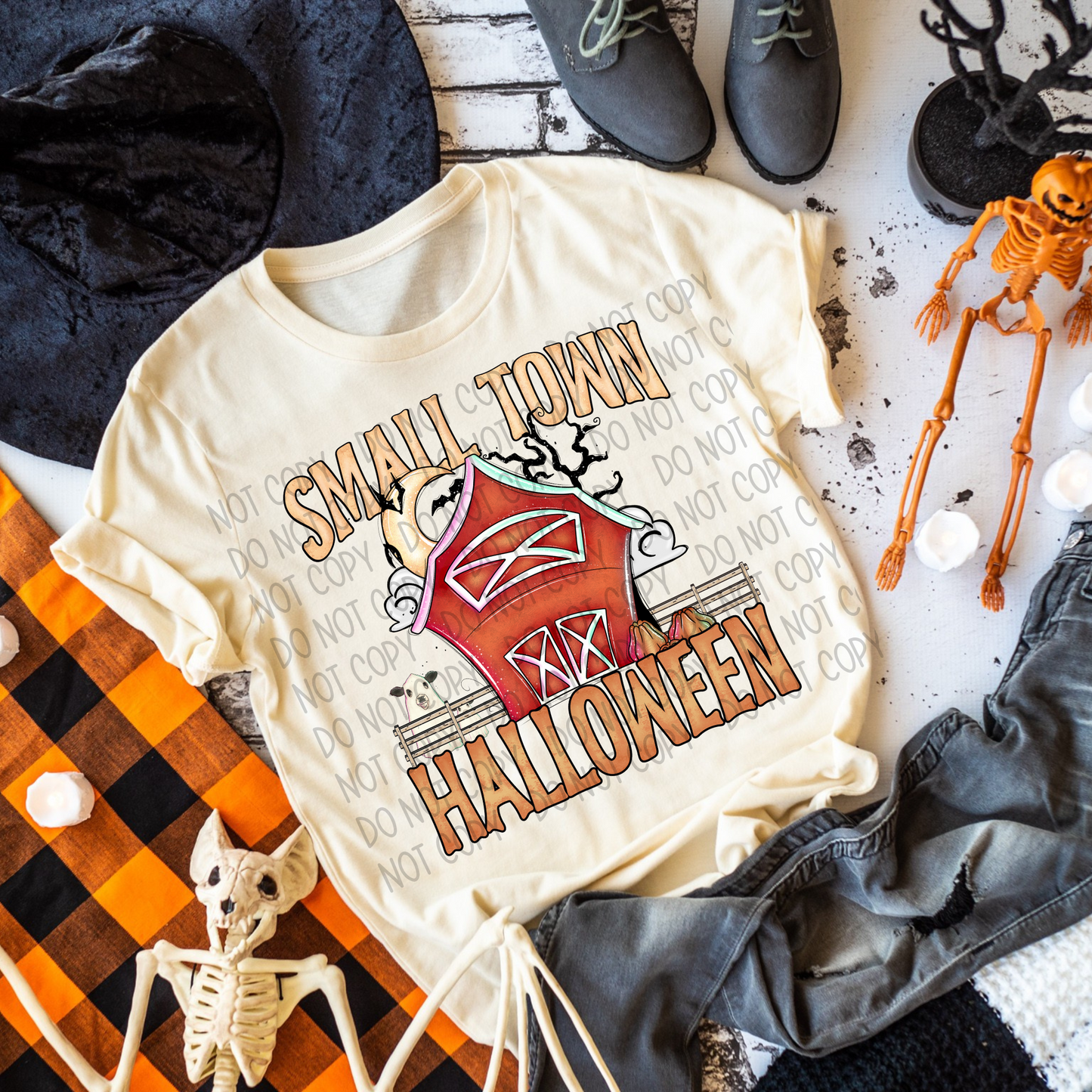 Small Town Halloween-Lovie T Designs