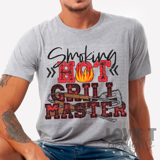 Smokin Hot Grill Master-Lovie T Designs