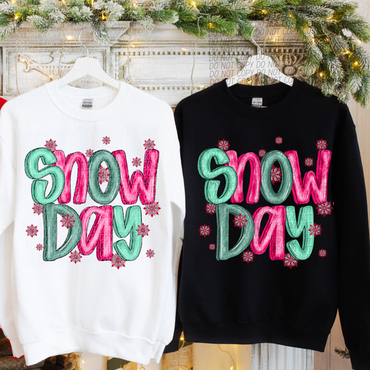 Snow Day-[DTF Transfer]-Lovie T Designs