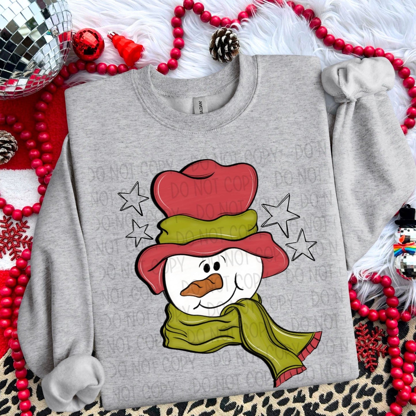 Snow Man-[DTF Transfer]-Lovie T Designs