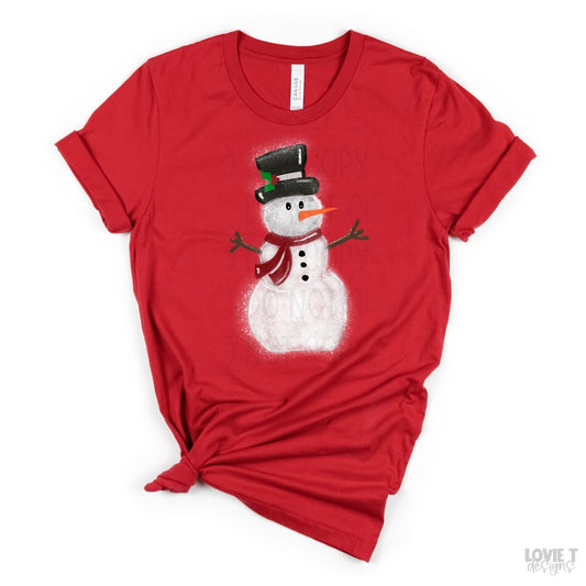 Snowman-Lovie T Designs