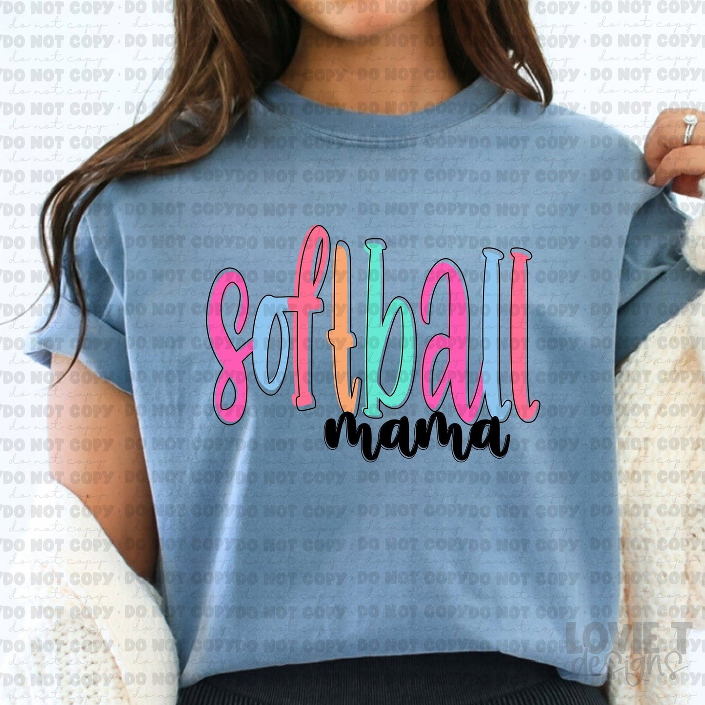 Softball Mama TGG-Lovie T Designs