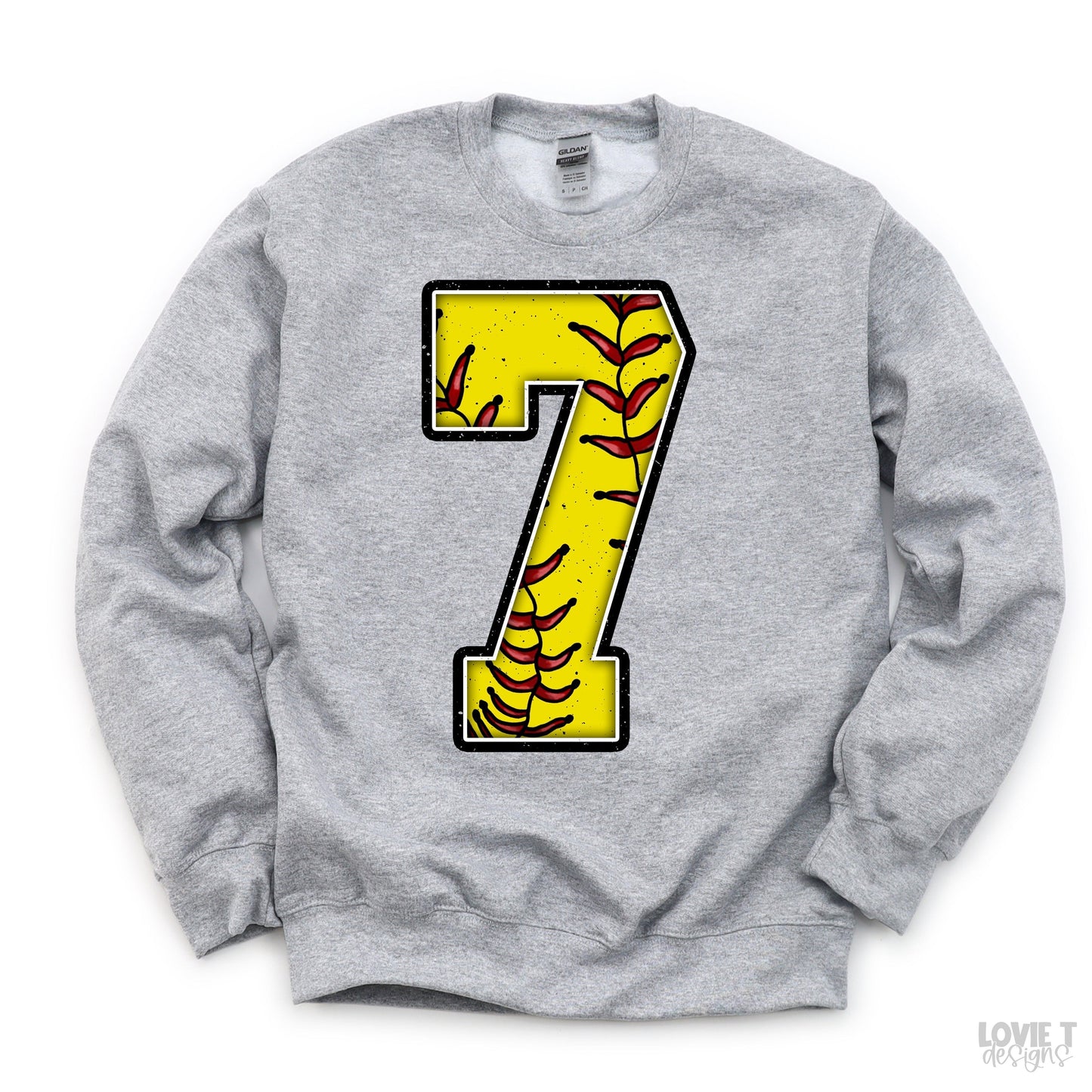 Softball Numbers-Lovie T Designs