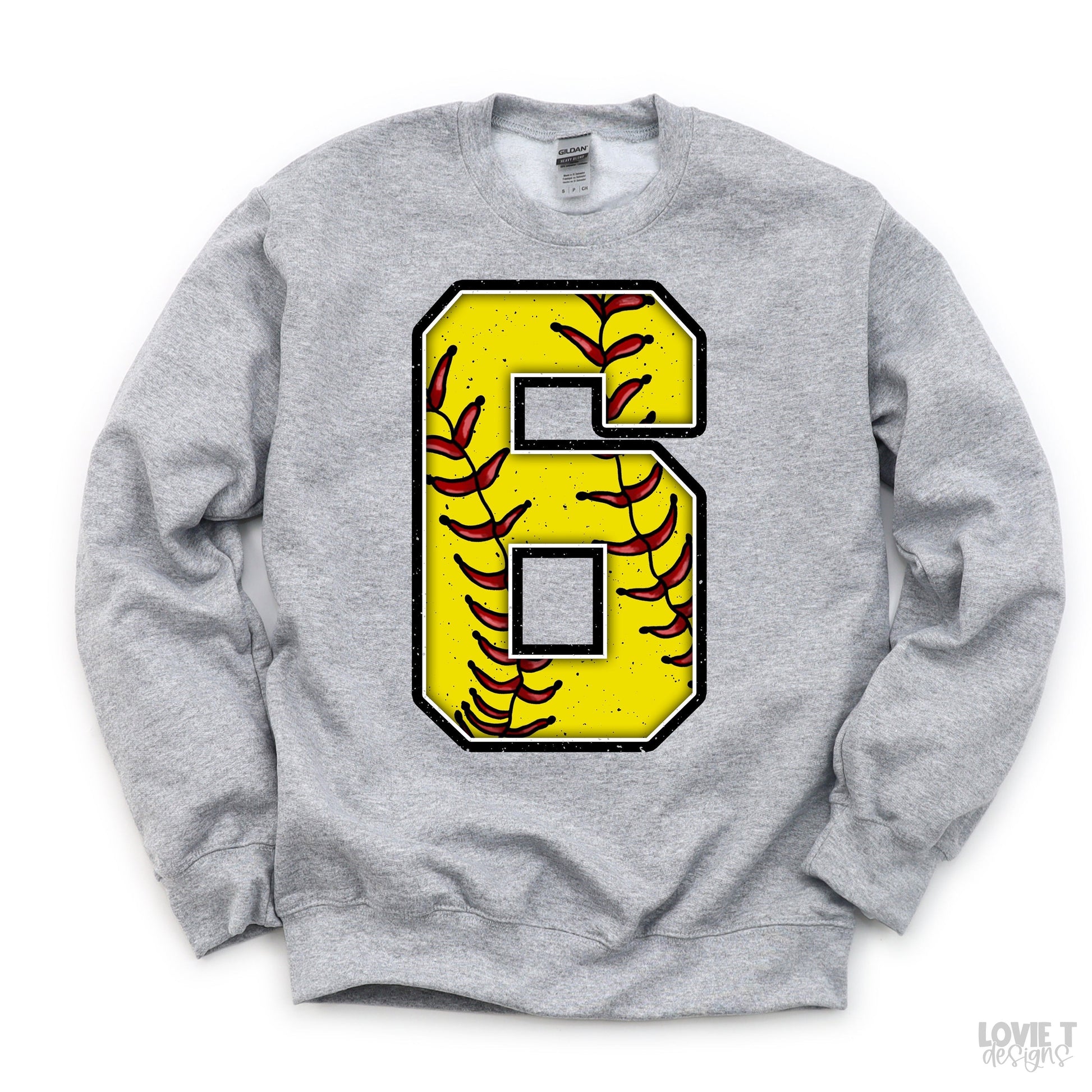 Softball Numbers-Lovie T Designs