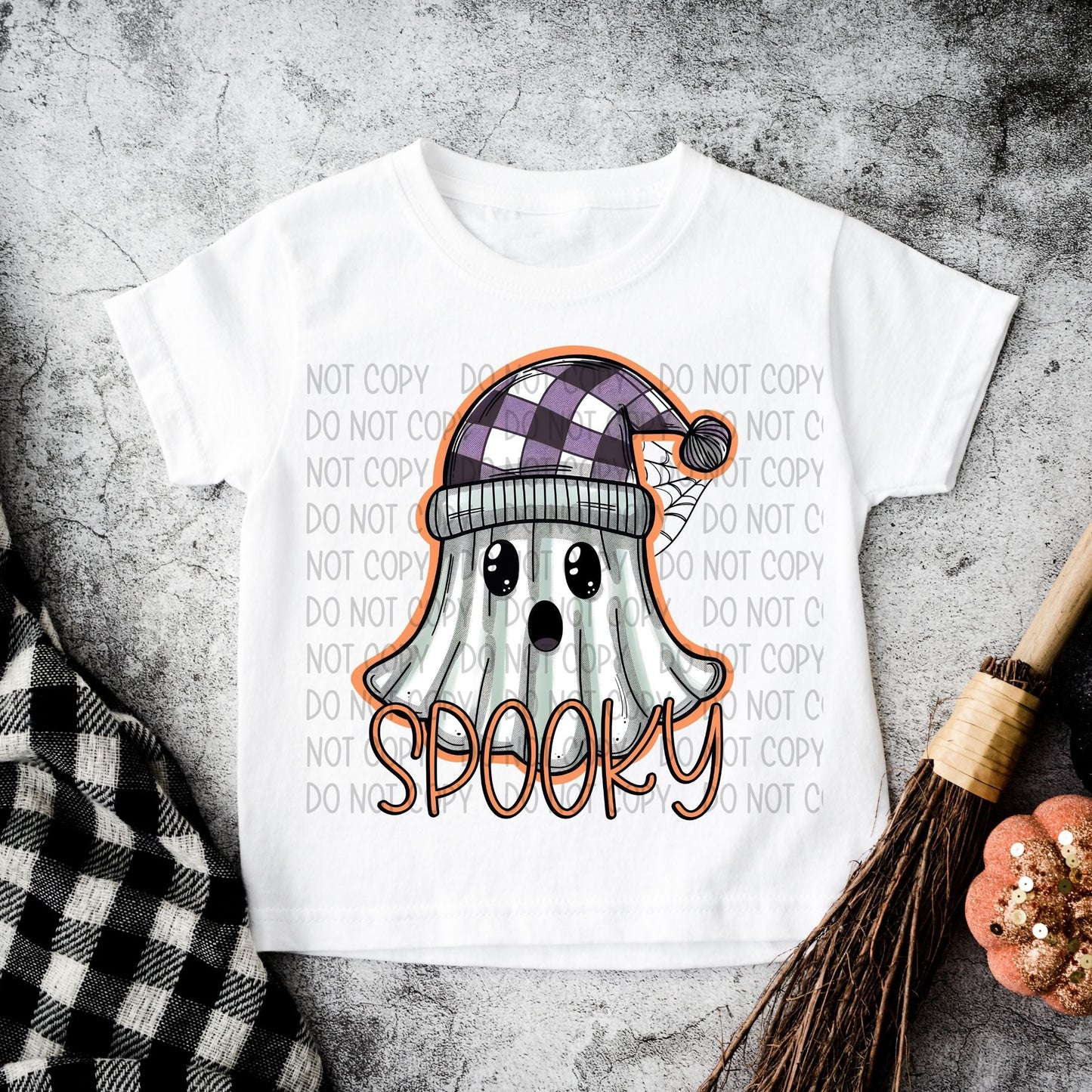 Spooky Pajama Ghost-Lovie T Designs