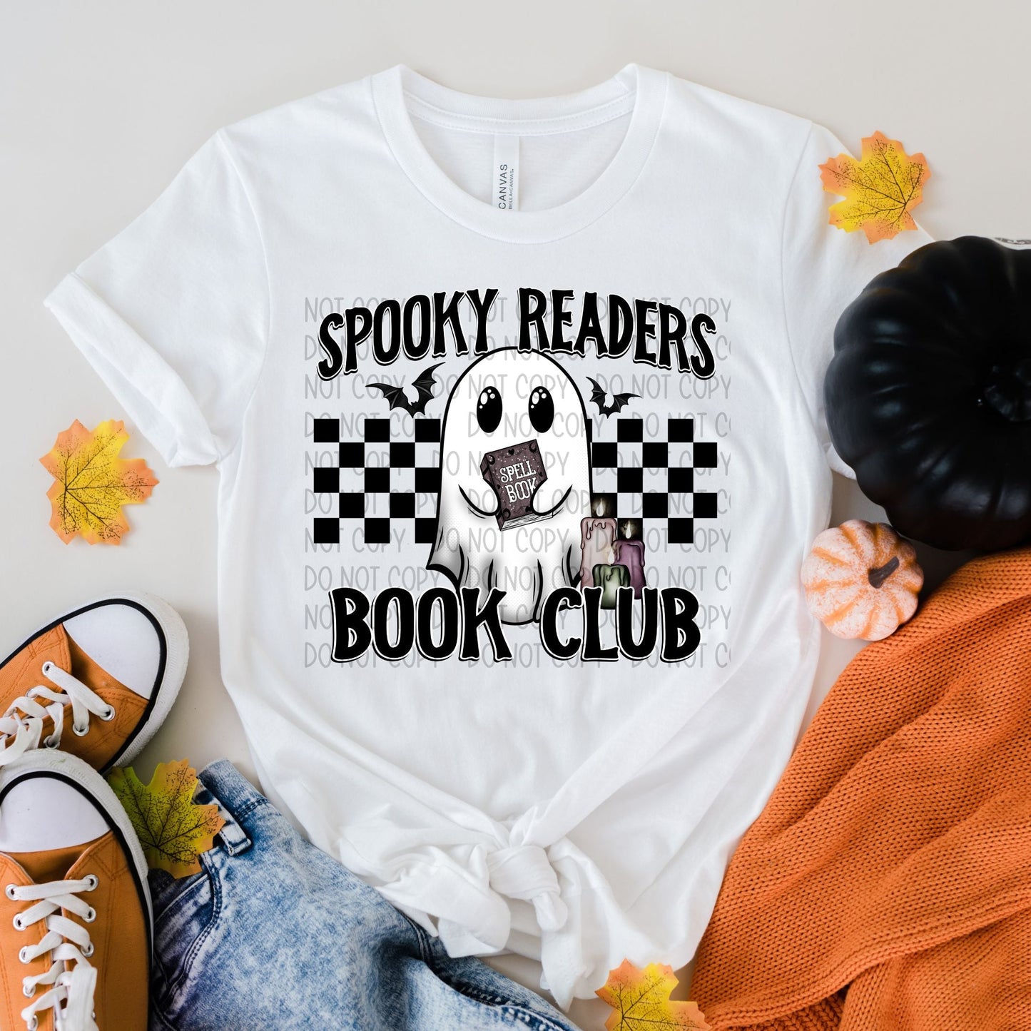 Spooky Readers Book Club-Lovie T Designs