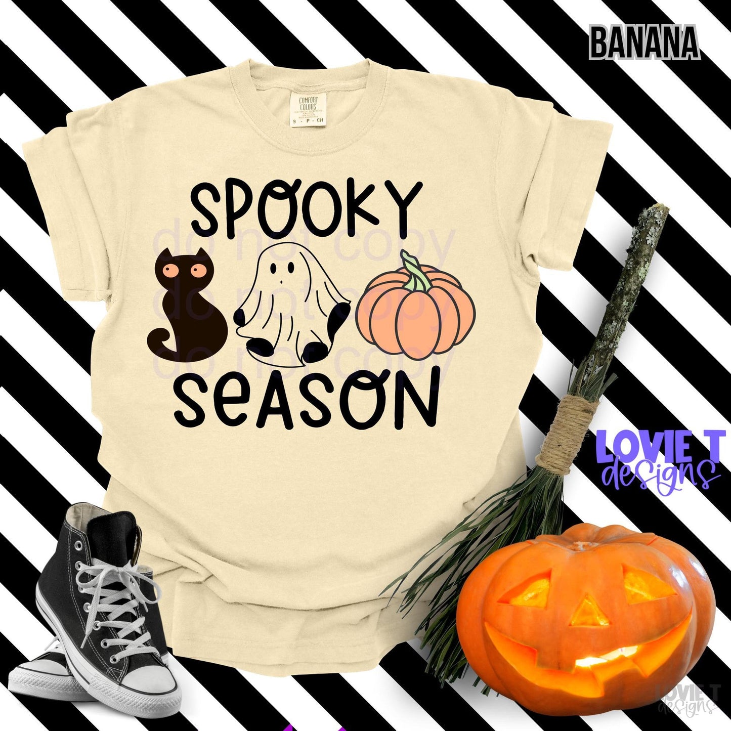 Spooky Season Cat Ghost Pumpkin