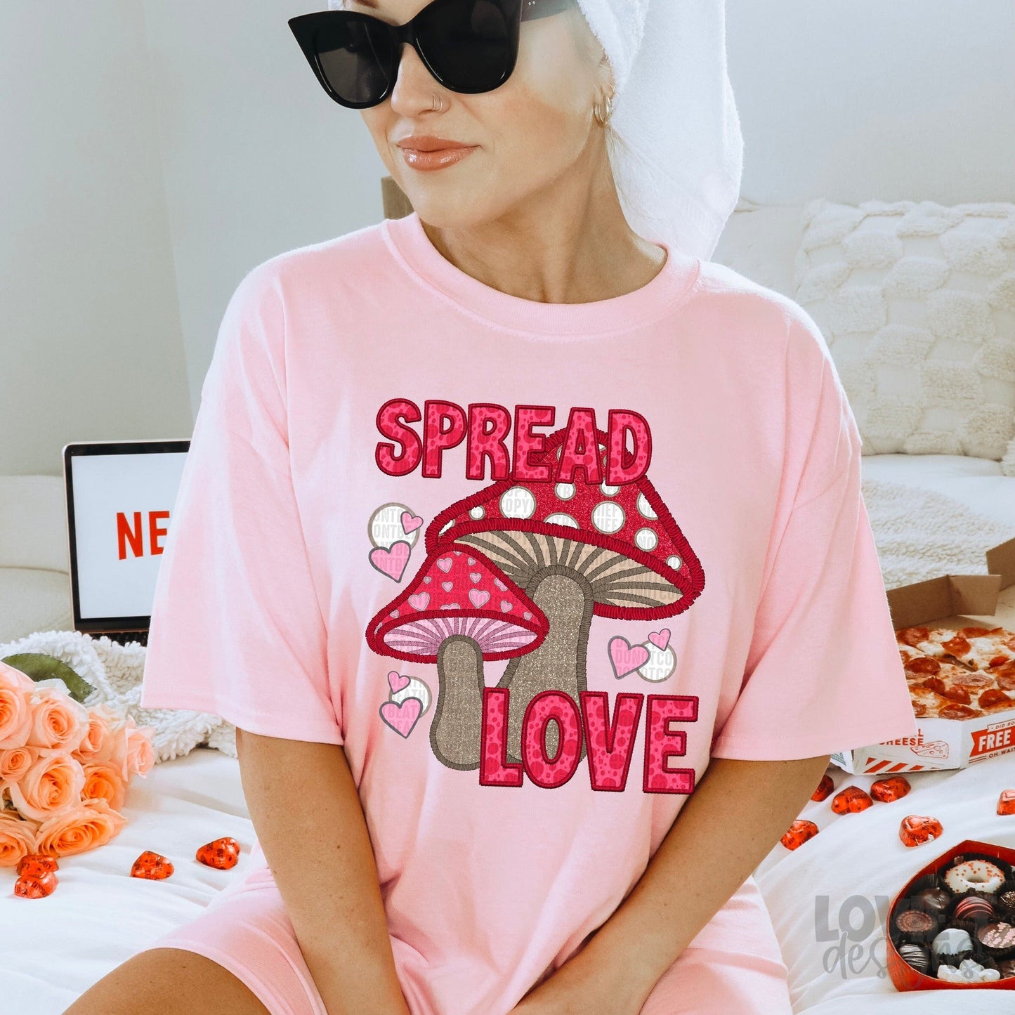 Spread Love-Lovie T Designs