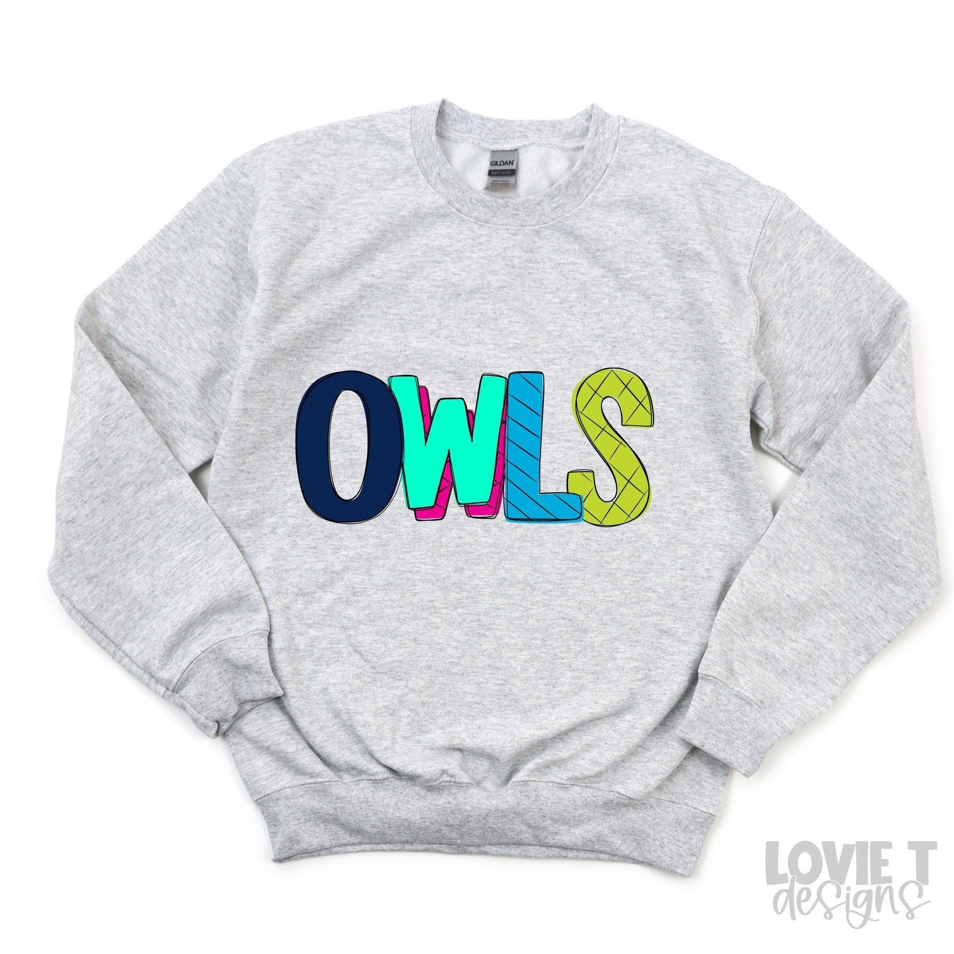 Stripey Owls-Lovie T Designs