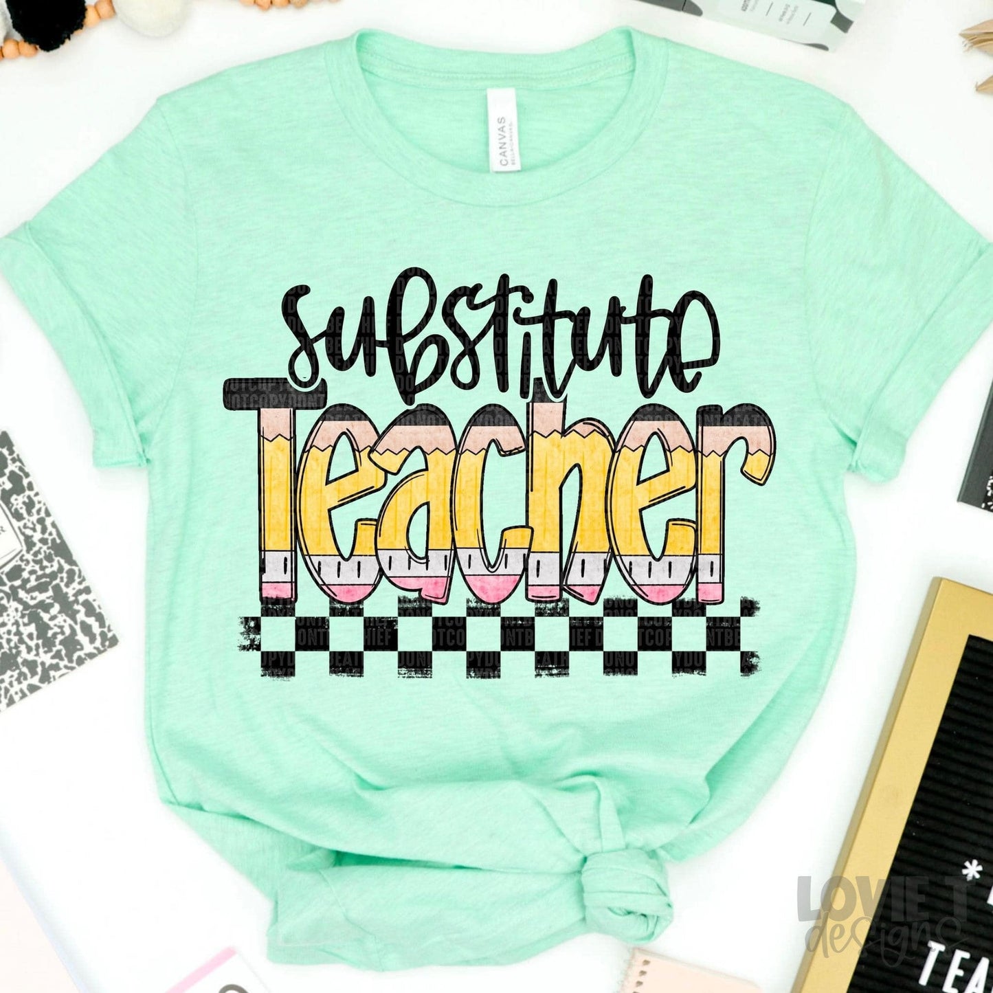 Substitute Teacher-Lovie T Designs