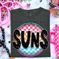 Suns Neon Circle Mascots-Lovie T Designs