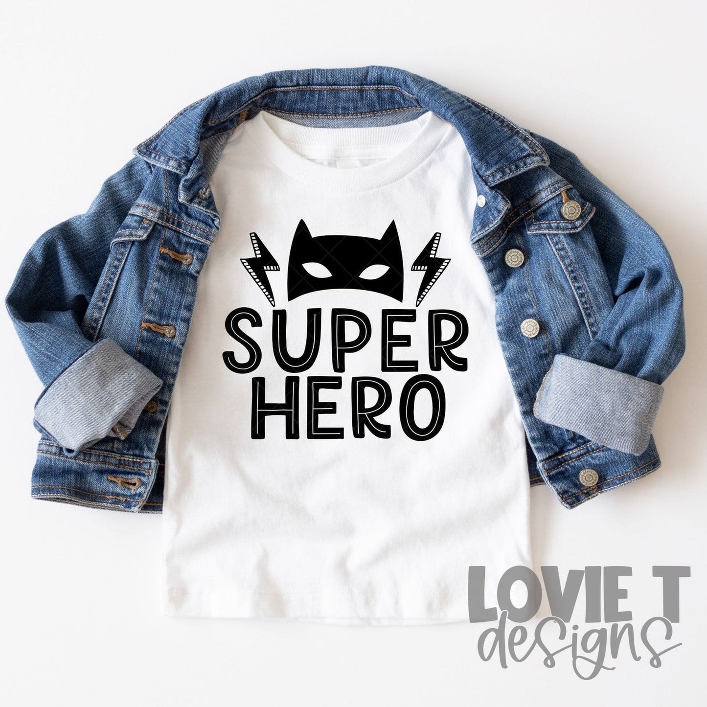 Super Hero-Lovie T Designs