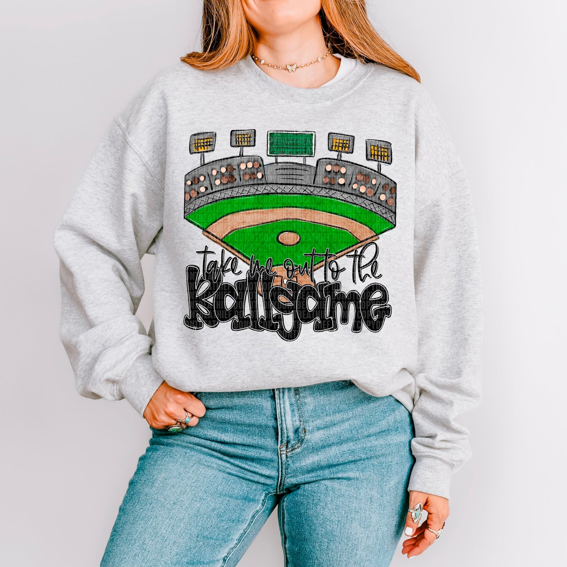 Take Me Out To The Ball Game-[DTF Transfer]-Lovie T Designs