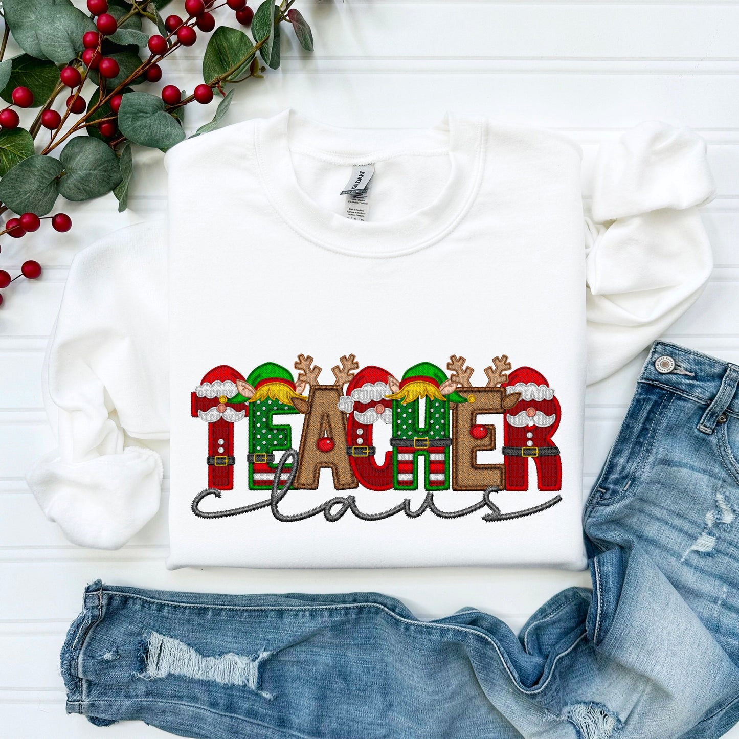 Teacher Claus Names-Lovie T Designs