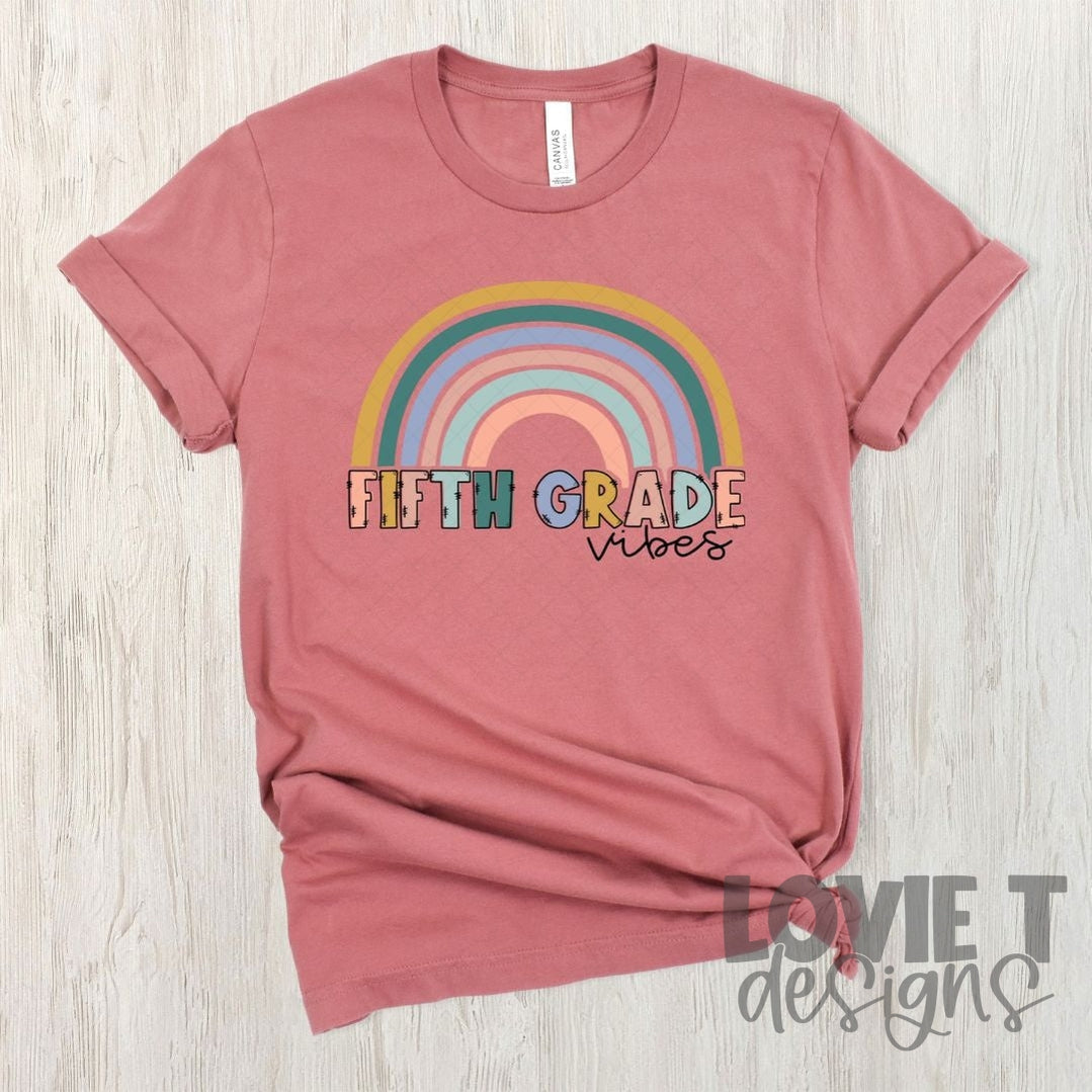 Teacher / Grade Level Rainbow Collection-Lovie T Designs