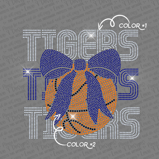 Team Basketball Spangle Transfer-Lovie T Designs