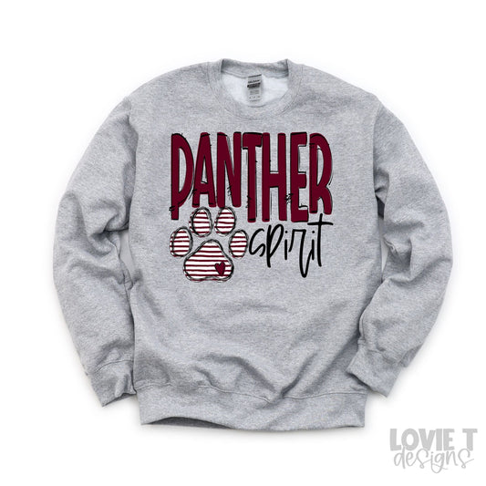 Team Go Spirit Panther Paw Maroon #5f001e