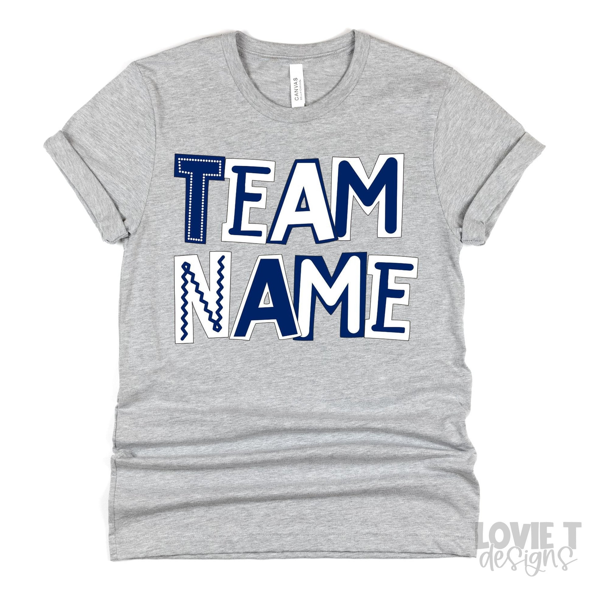 Team Name & Color Moodle-Lovie T Designs