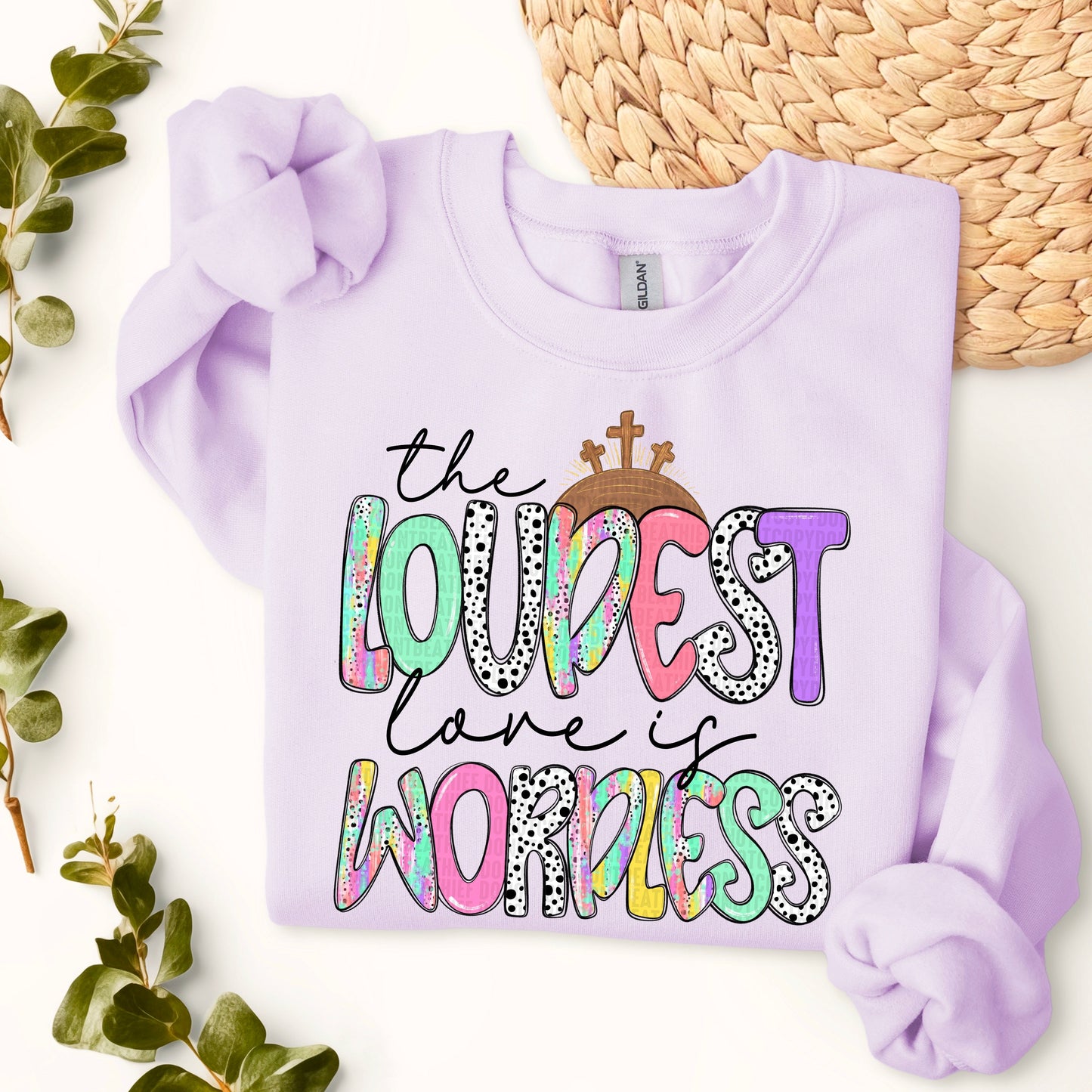 The Loudest Love Is Wordless-[DTF Transfer]-Lovie T Designs