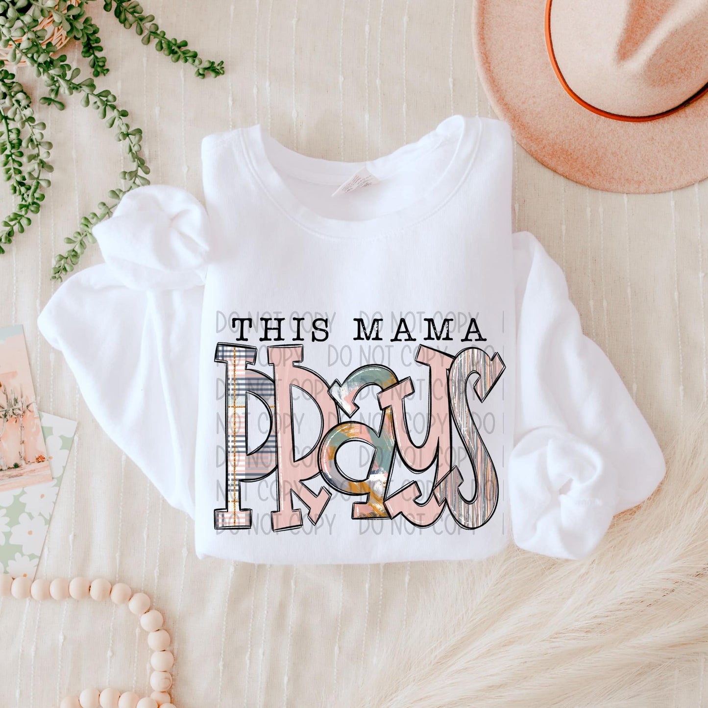 This Mama Prays-Lovie T Designs