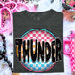 Thunder Neon Circle Mascots-Lovie T Designs