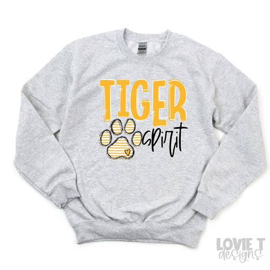 Tiger Spirt Yellow Gold with Paw