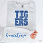 Tigers Royal Blue + Sleeve-Lovie T Designs