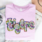 Tigers- Tie Dye Dots-Lovie T Designs