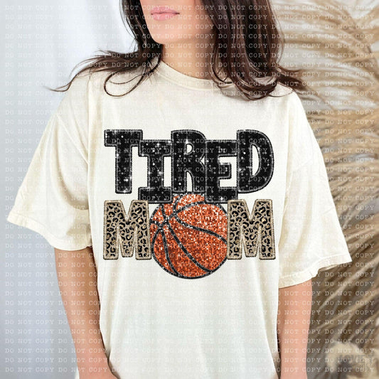 Tired Mom Basketball