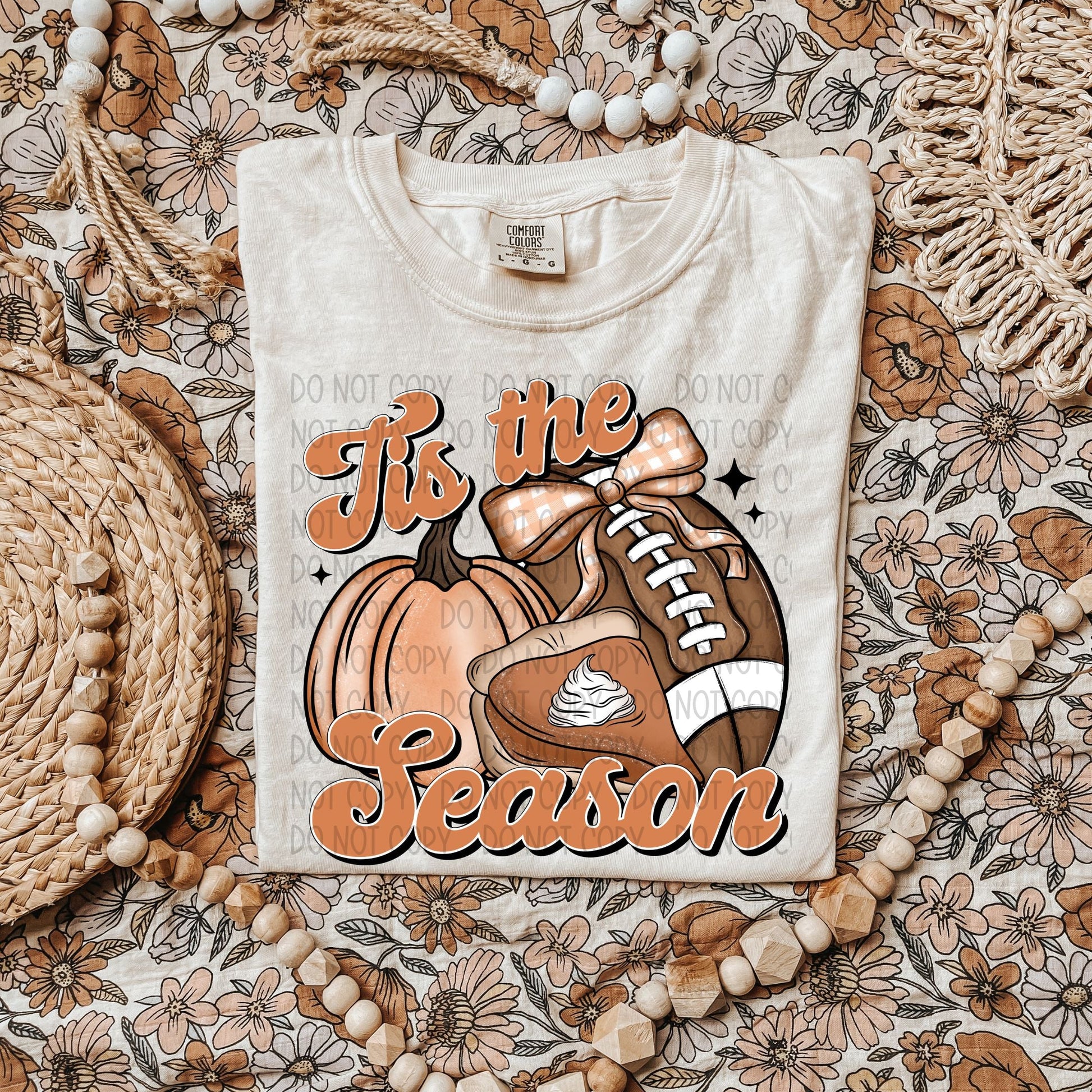 Tis The Season Football-Lovie T Designs