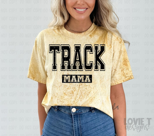 Track Mama Distressed-Lovie T Designs