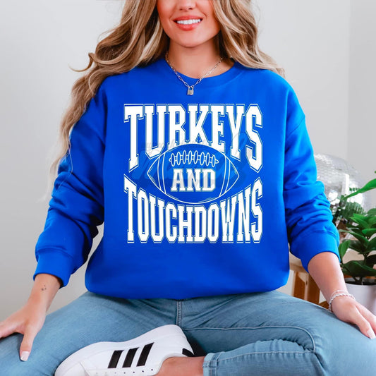 Turkeys and Touchdowns-Lovie T Designs