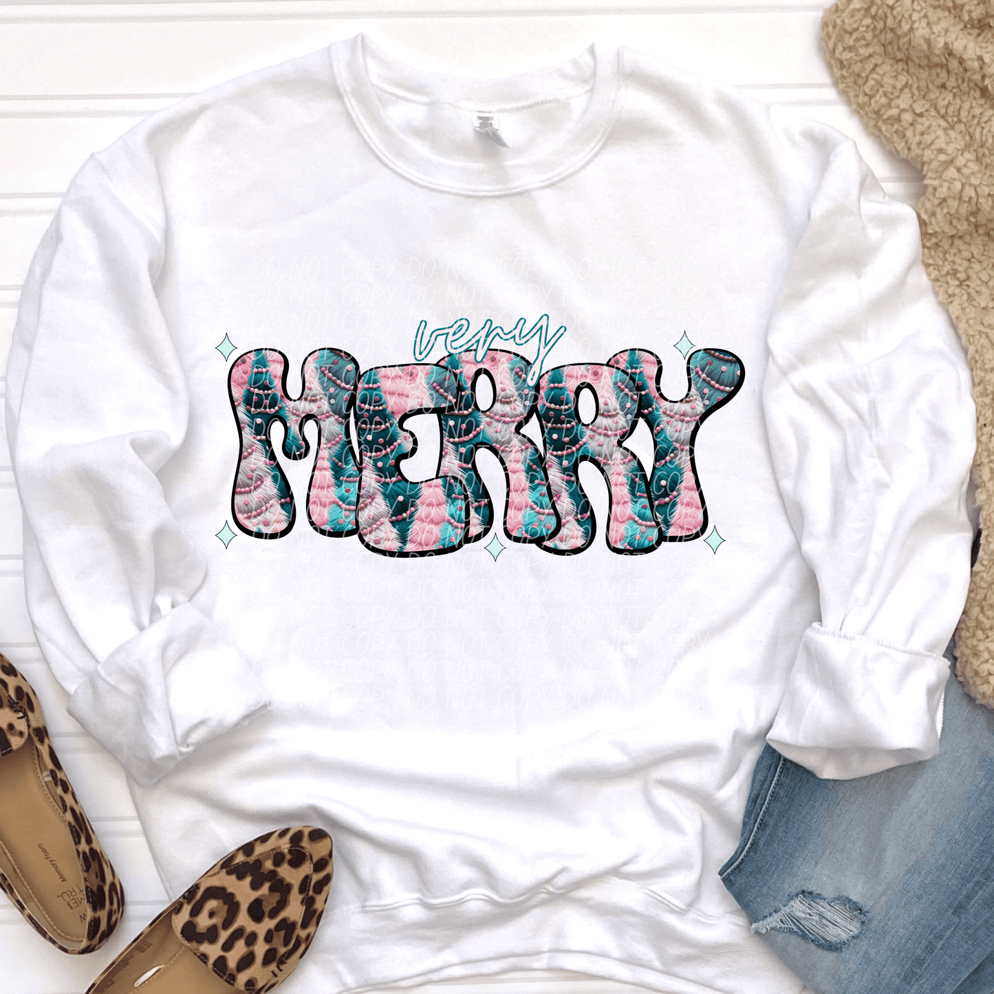 Very Merry-[DTF Transfer]-Lovie T Designs