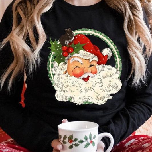 Vintage Santa-Lovie T Designs