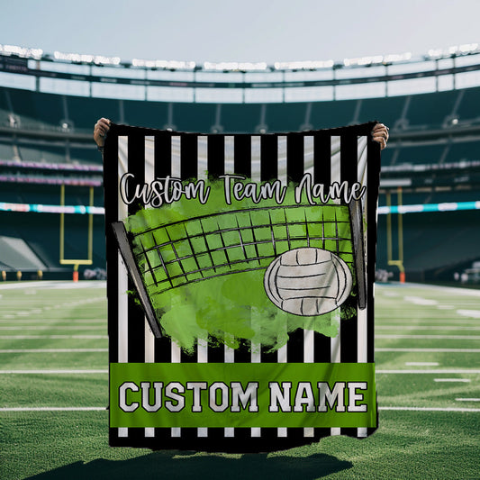 Volleyball Green Blanket-Lovie T Designs