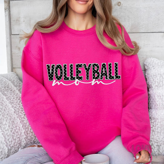 Volleyball Mom-Lovie T Designs