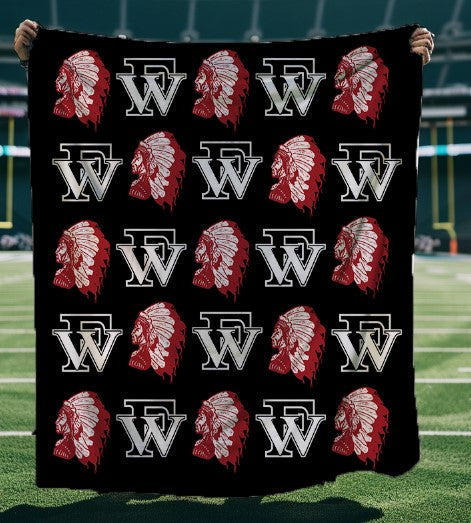 WBush Custom Blanket-Lovie T Designs