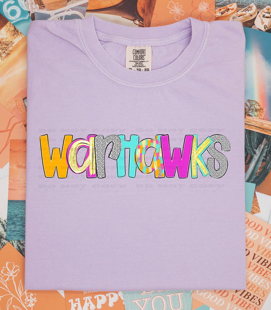 Warhawks Poppy Alpha Back To School-Lovie T Designs