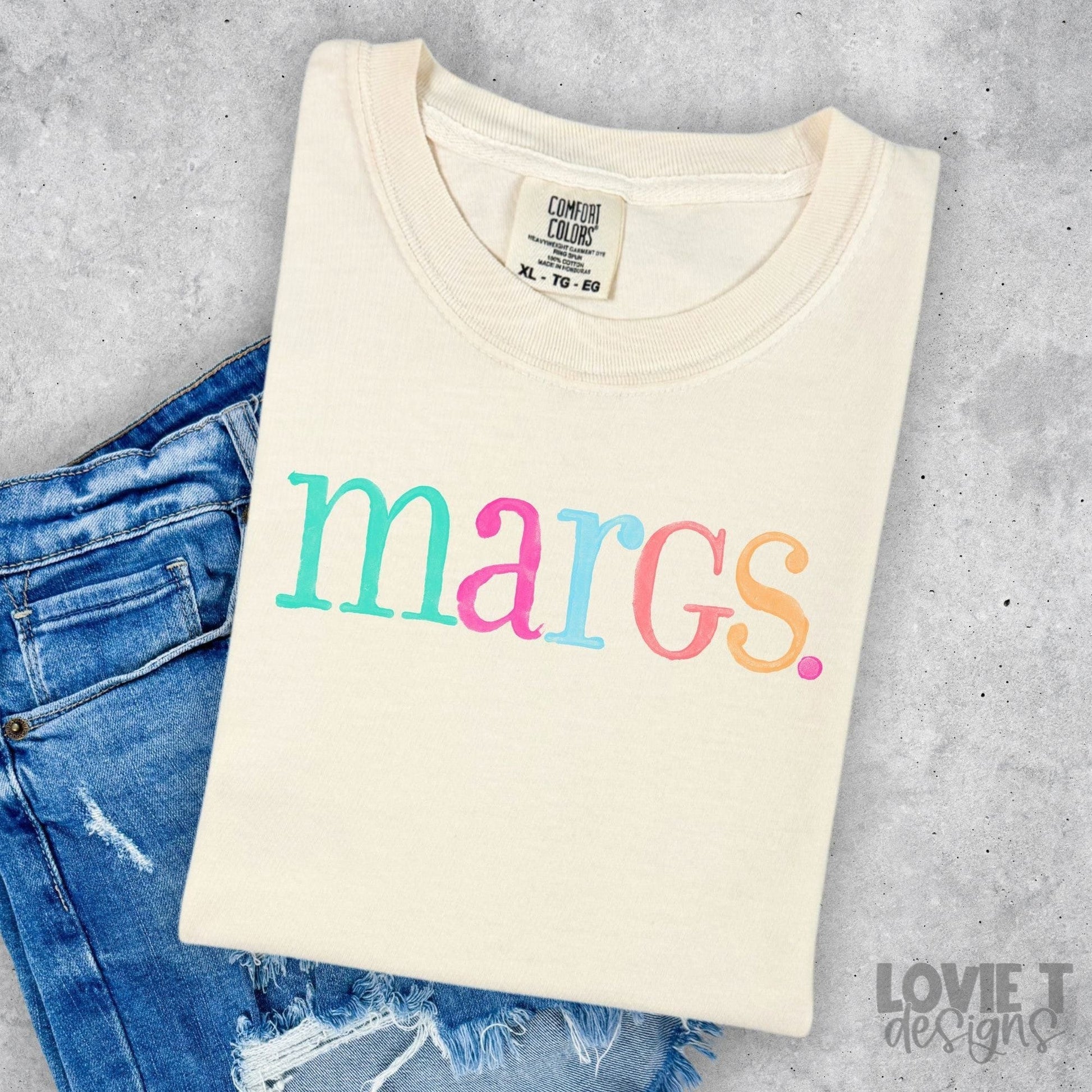 Watercolor Margs-Lovie T Designs