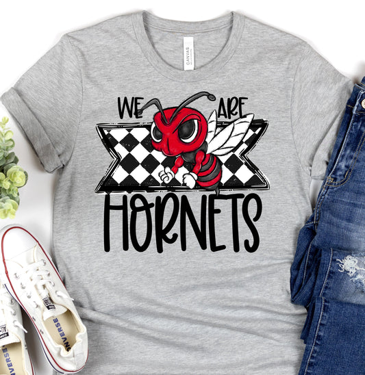 We Are HORNETS RED BLACK-Lovie T Designs