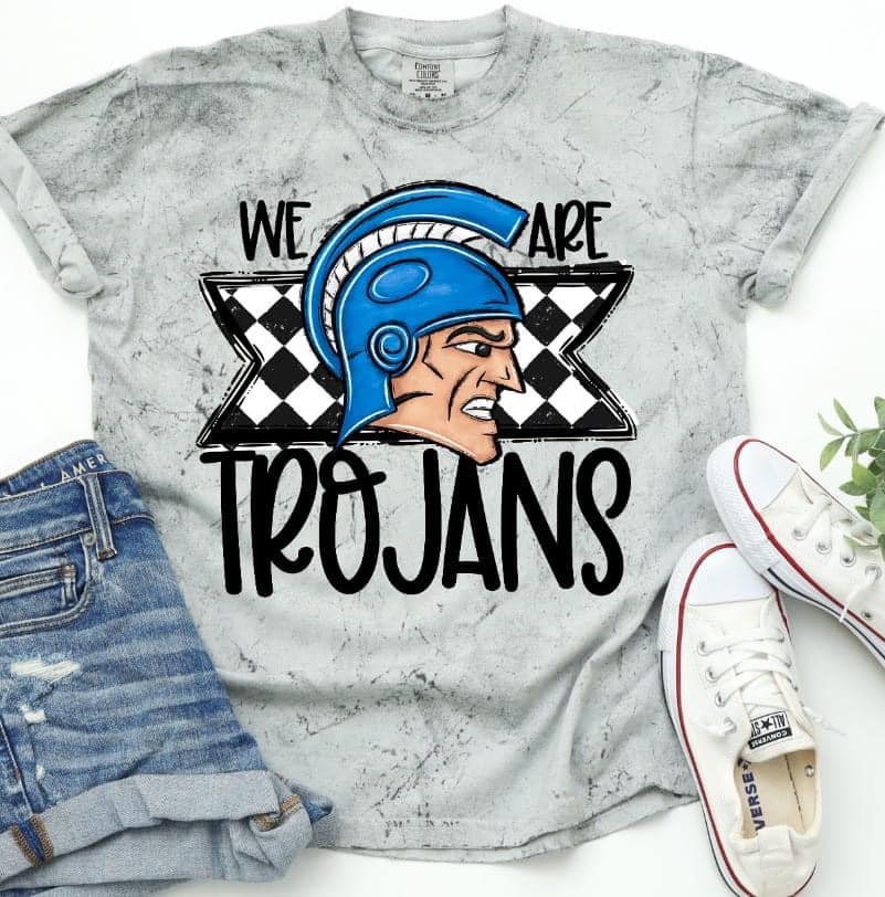 We Are Trojans Blue-Lovie T Designs