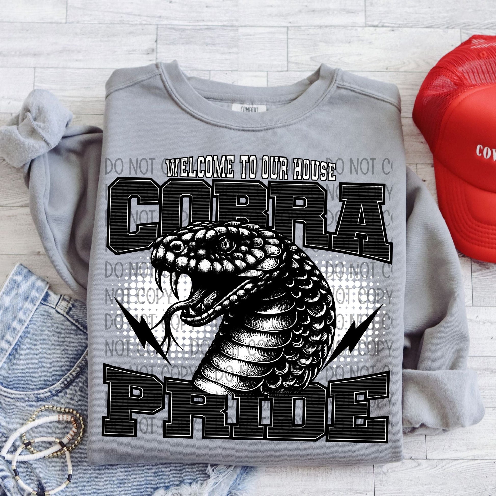 Welcome To Our House Cobra Pride-Lovie T Designs