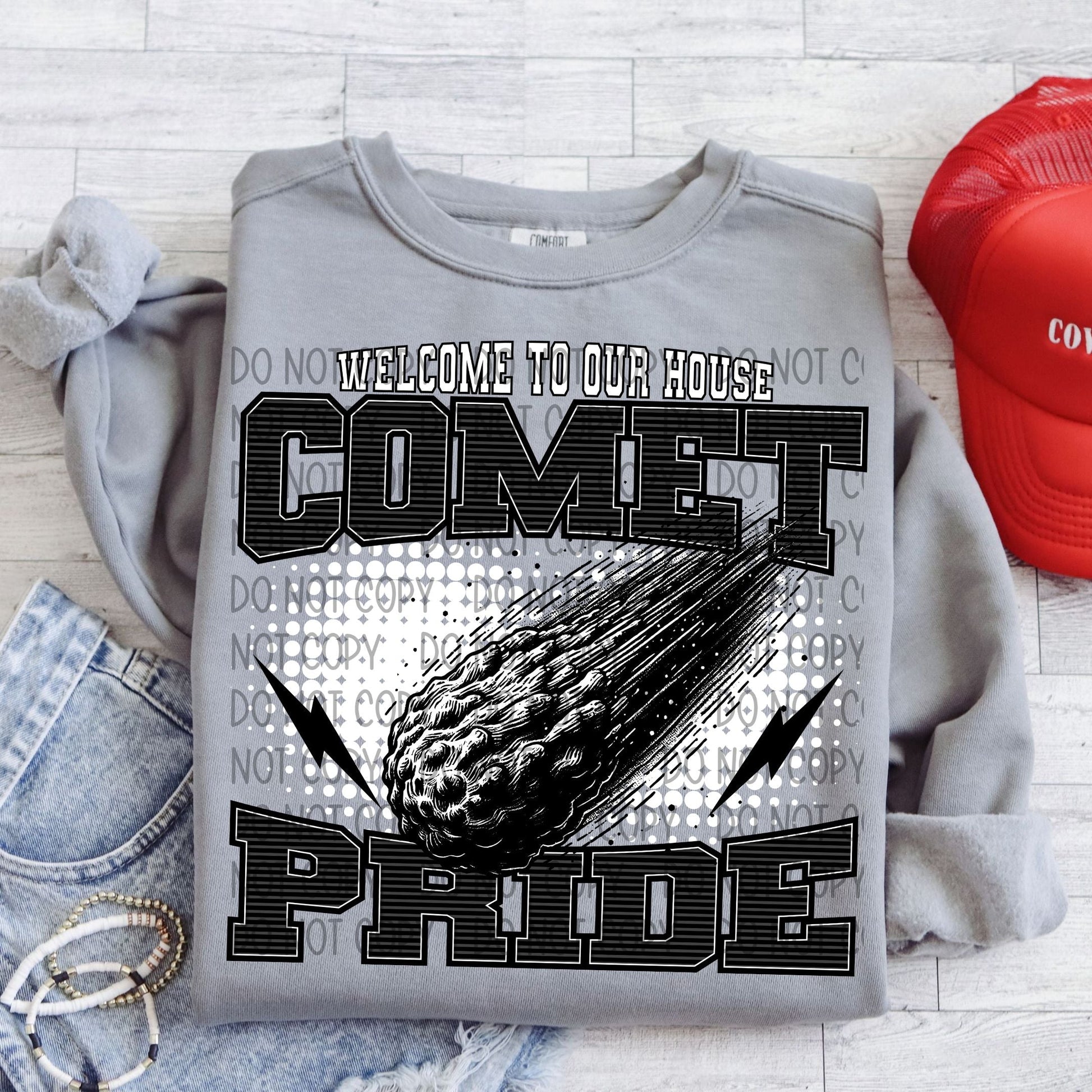 Welcome To Our House Comet Pride-Lovie T Designs