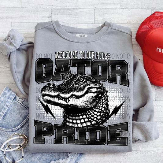 Welcome To Our House Gator Pride-Lovie T Designs