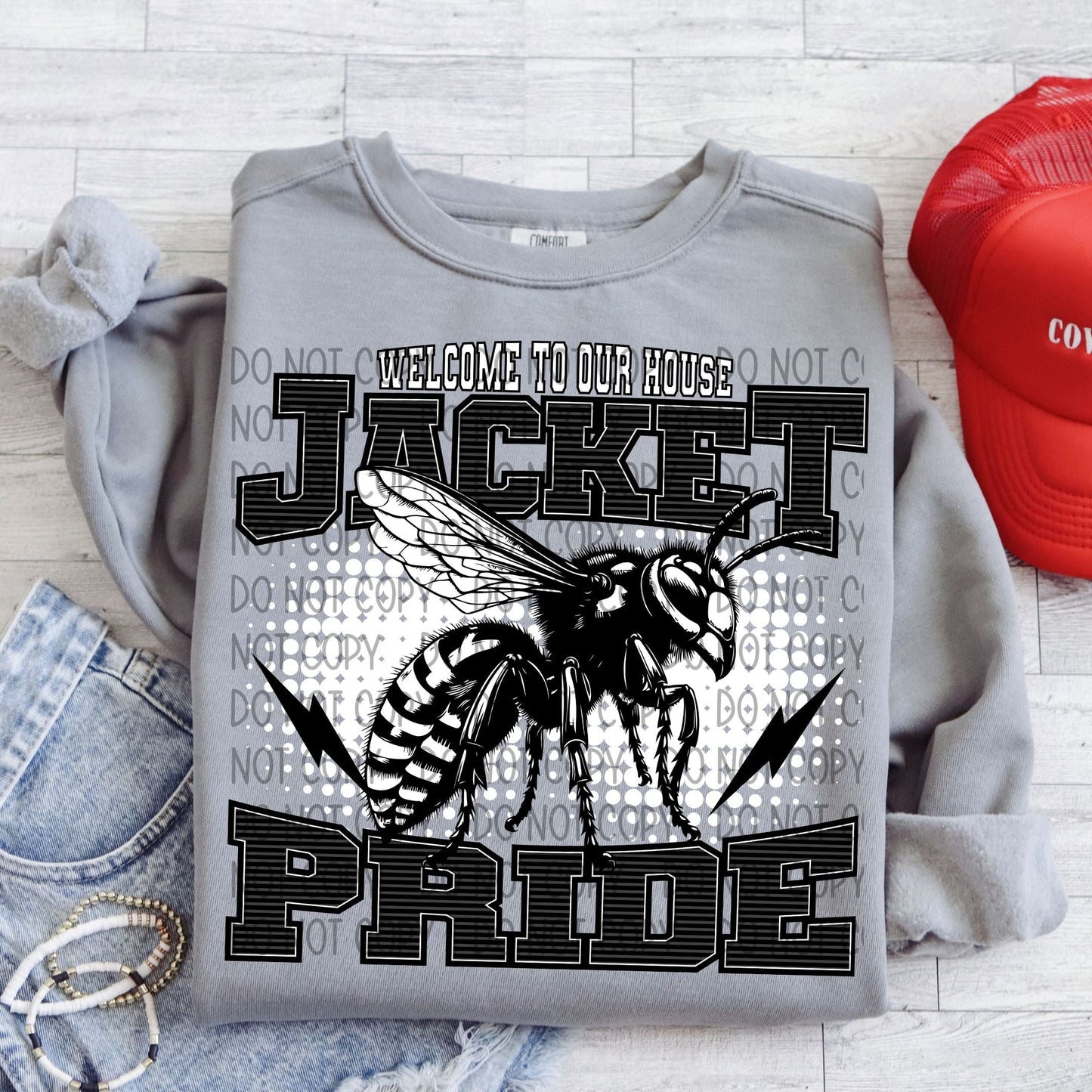 Welcome To Our House Jacket Pride-Lovie T Designs