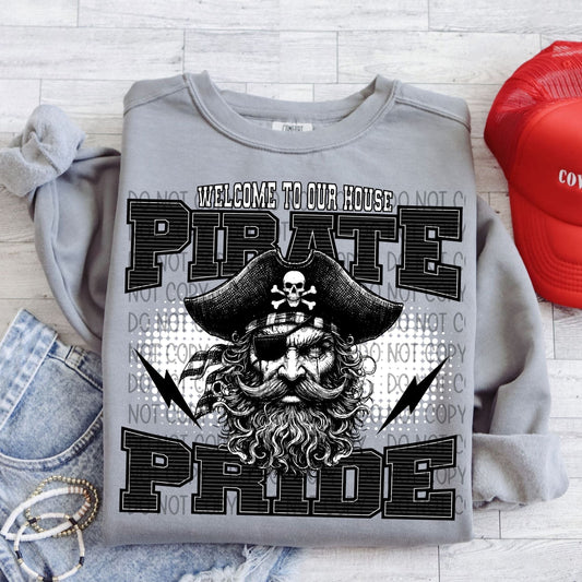 Welcome To Our House Pirate Pride-Lovie T Designs