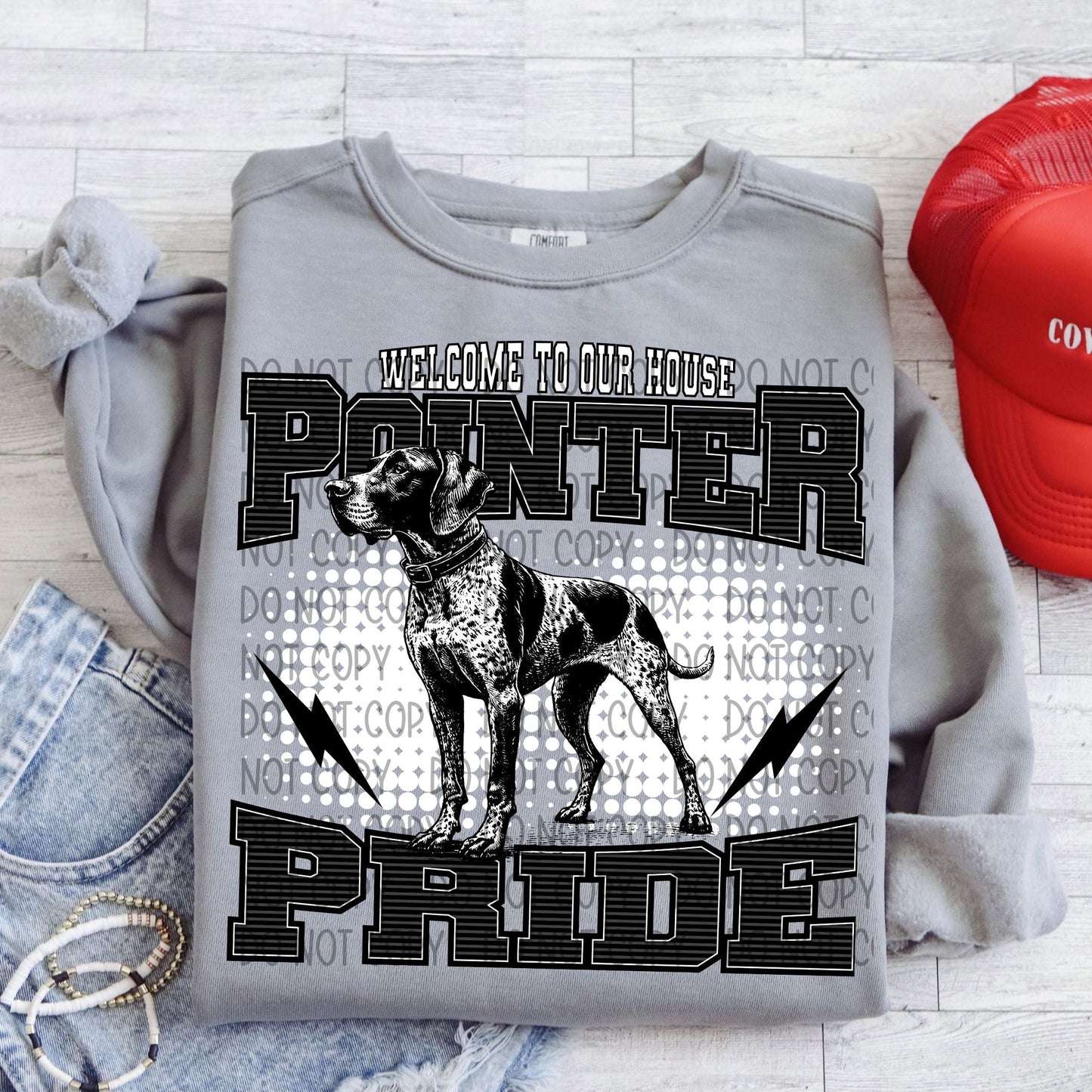 Welcome To Our House Pointer Pride-Lovie T Designs