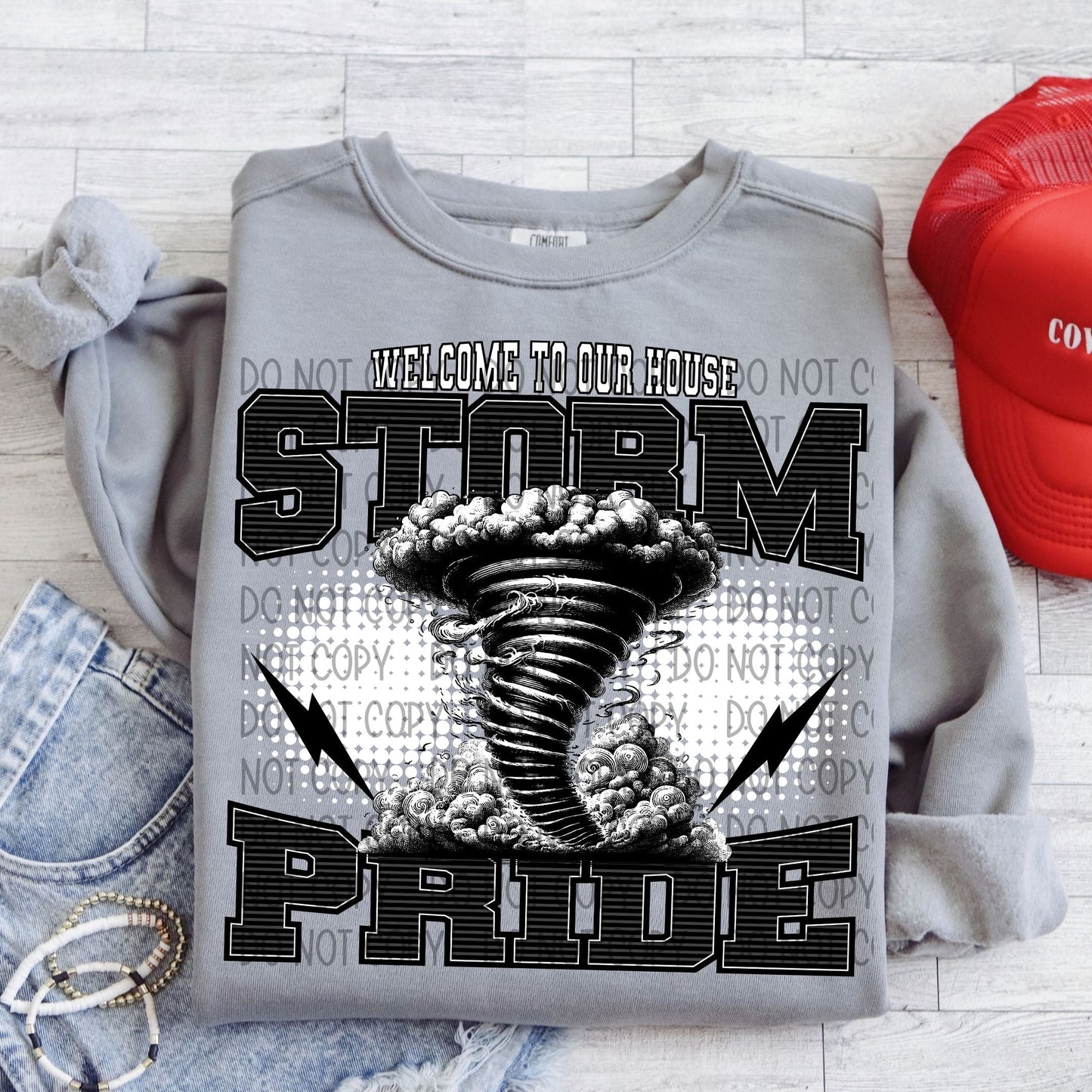 Welcome To Our House Storm Pride-Lovie T Designs