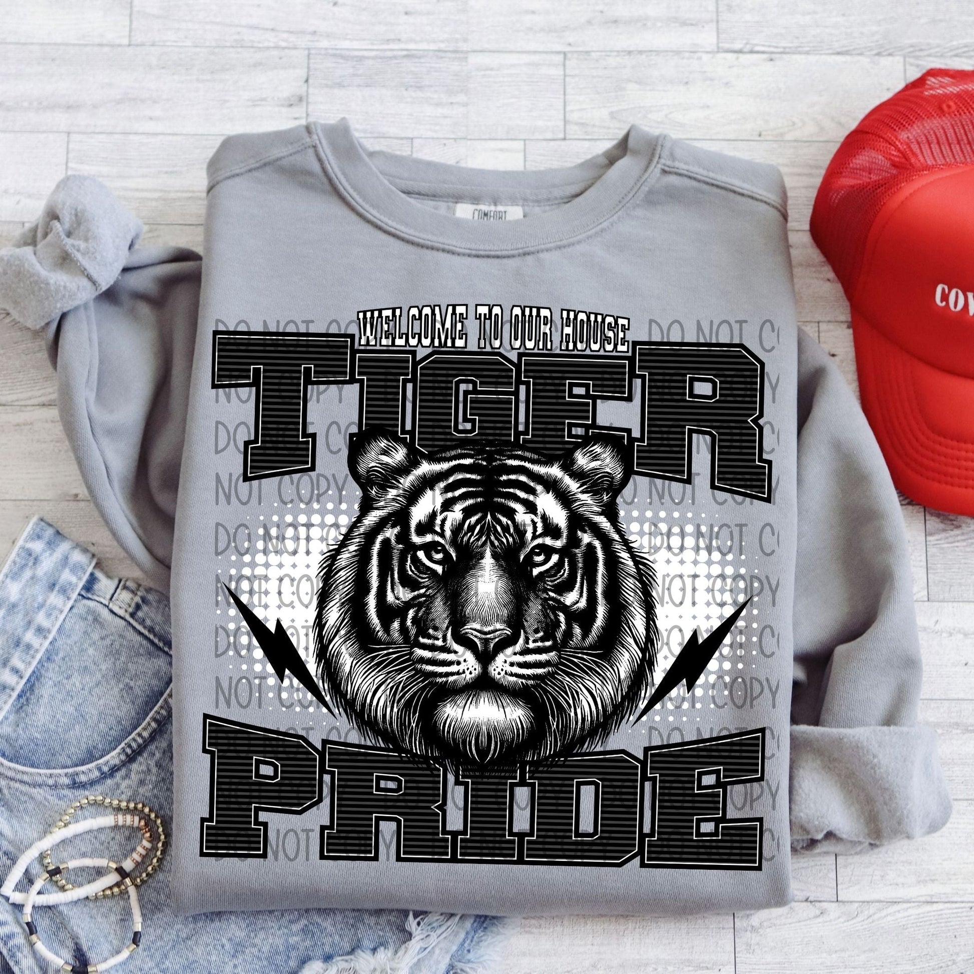 Welcome To Our House Tiger Pride-Lovie T Designs